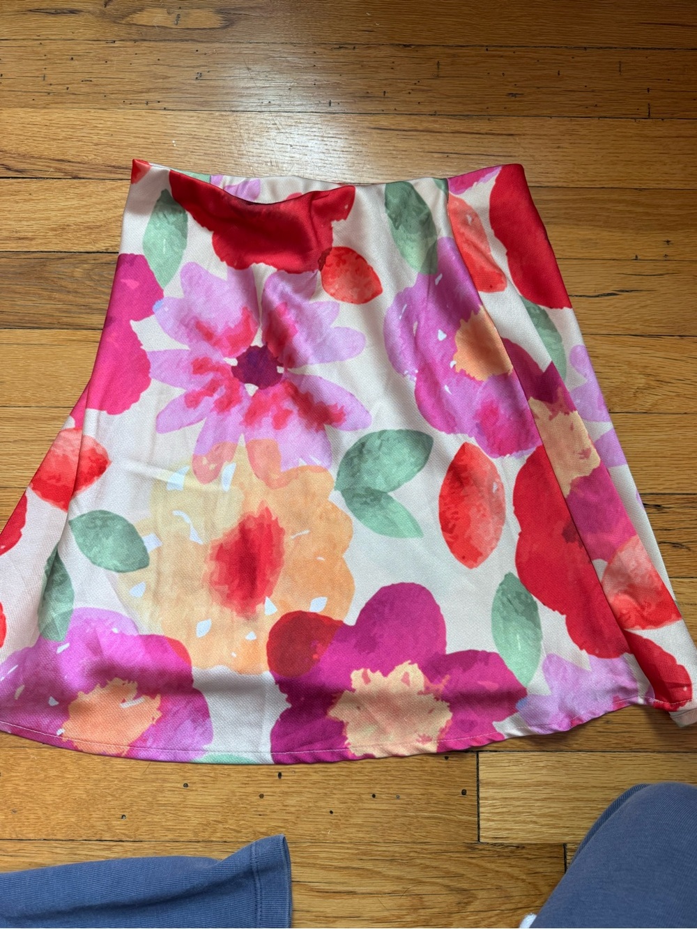 Primark Floral A-Line Skirt in Multi-Color